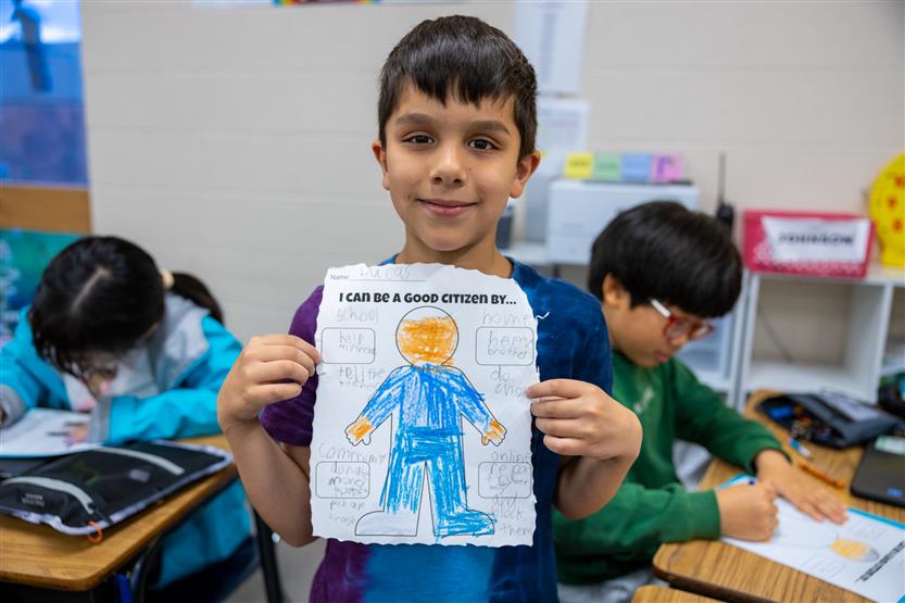 Students make good citizen models